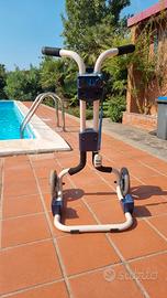 Carrello robot piscina