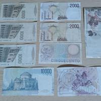 Lotto Banconote Lira Italiana