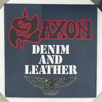 Saxon Denim And Leather LP nuovo/new