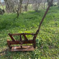 Trancia per mattoni e marmittoni manuale