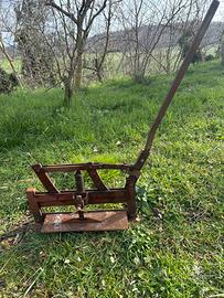 Trancia per mattoni e marmittoni manuale