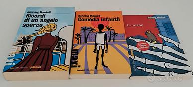Lotto 3 Libri di Henning Mankell Gialli Thriller