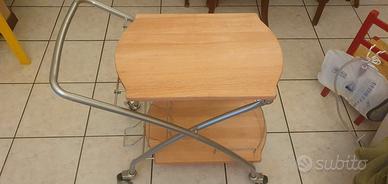 Carrello porta vivande richiudibile