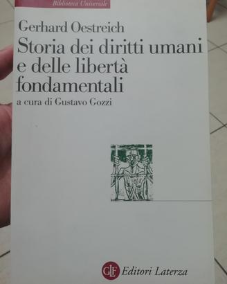Storia dei diritti umani e delle libertà fondam. 