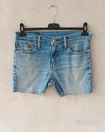 Shorts denim donna Levi's 511, tg IT 46, azzurro 
