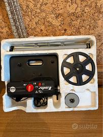 PROIETTORE BRALL ROLLYBRALL SUPER 8 CON TEL0