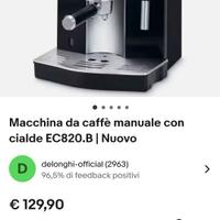 Macchina caffè De longhi ec820