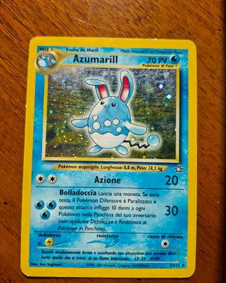 Azumarill 2/111 Neo Genesis Card Pokemon 
