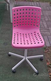 Sedia rosa ikea