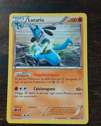 Carta Pokemon Lucario holo