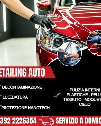 lucidatura e sigillatura (detailing) auto