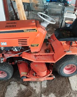 TRATTORINO TAGLIAERBA WESTWOOD T1400 TWIN