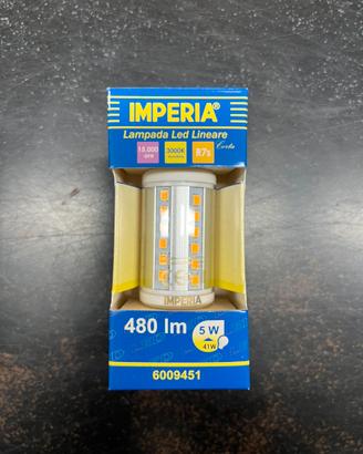 Imperia lampada led lineare 3000k R7S