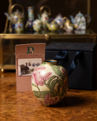 Vaso Miniatura "Sweet Enamels" – Smalto su Rame