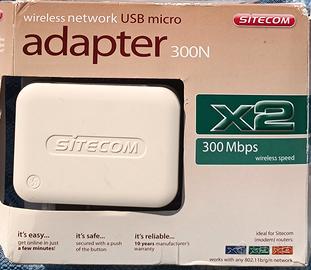 SITECOM Modem Router Wireless network USB 300 N