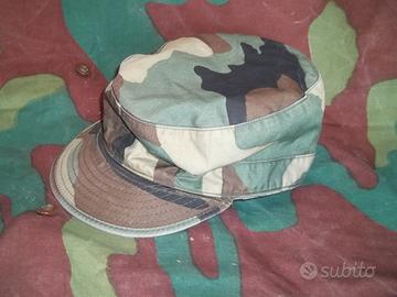 Us Army Poplin Woodland Patrol Cap