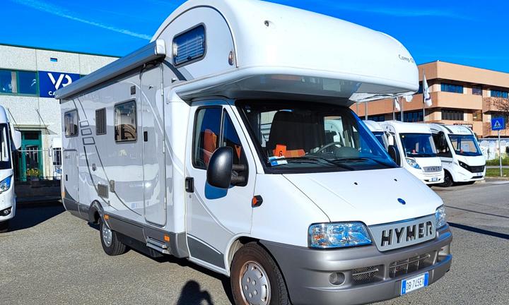 Hymer Camp 614 GT - Mansardato letto matrimoniale 