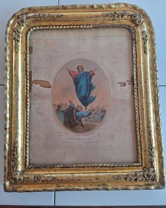 Litografia devozionale, metà XIX secolo