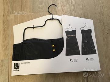 Abito porta gioielli umbra nero/oro