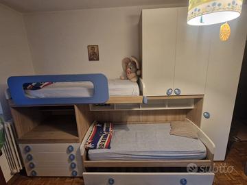Cameretta bambino+Libreria