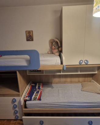 Cameretta bambino+Libreria