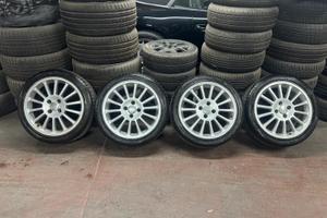 Ruote complete Ford Fiesta 2021 4 stagioni 17 poll