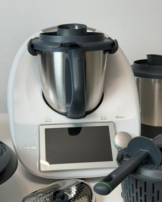 Bimby TM6 Vorwerk + 2 boccali + pelapatate + borsa