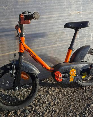 Bici bimbo B'Twin 14"– 3/4 anni