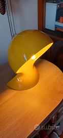 Lampada Artemide Dalù gialla nuova con scatola