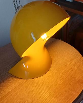 Lampada Artemide Dalù gialla nuova con scatola