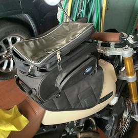 Borsa moto serbatoio con calamite
