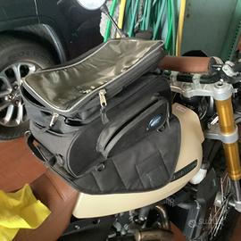 Borsa moto serbatoio con calamite