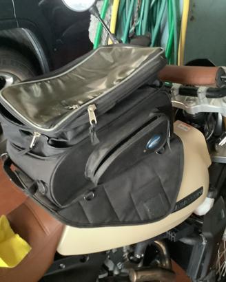 Borsa moto serbatoio con calamite