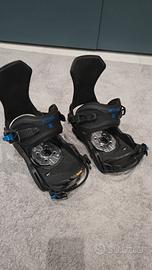 Attacchi snowboard Nitro Team Pro taglia M/L 