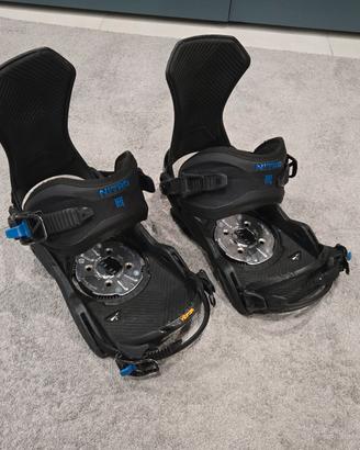 Attacchi snowboard Nitro Team Pro taglia M/L 