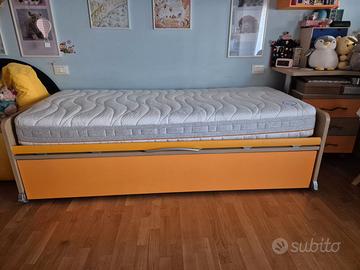 Letto con letto estraibilie Moretti compact