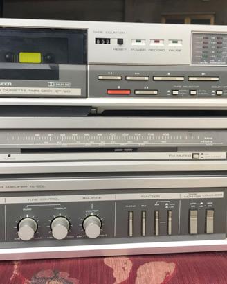 Sistema Pioneer vintage anni ‘80