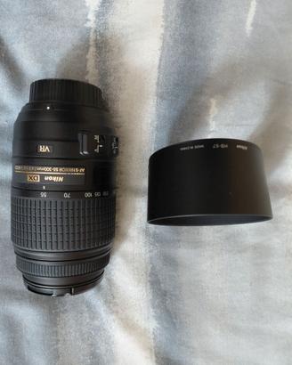 vhbw Paraluce sostituisce Nikon HB-77 per 58 mm obiettivo nero