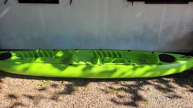 canoa rigida 3 posti modello kayak