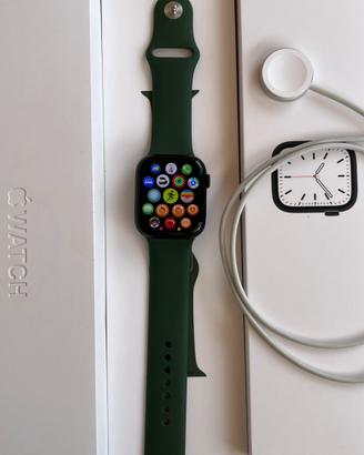Apple Watch serie 7 45 mm Verde Alluminio