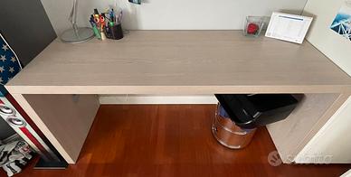 Scrivania legno olmo