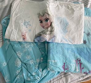Completo lenzuola Frozen letto singolo