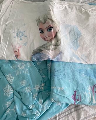 Completo lenzuola Frozen letto singolo