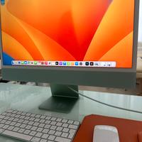 Imac Apple 24 inch 256 gb+tavolettagrafica+tmaous