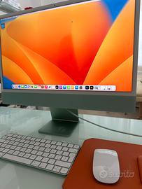 Imac Apple 24 inch 256 gb+tavolettagrafica+tmaous