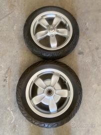 Gomme e cerchi piaggio vespa primavera prima serie