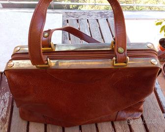 Borsa Vintage donna a mano in pelle