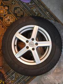 gomme da neve con cerchi in lega