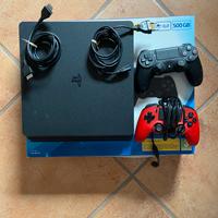 PlayStation 4 slim digital + 2 joystick