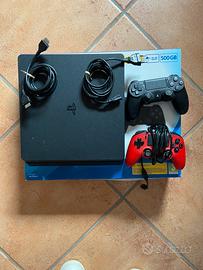 PlayStation 4 slim digital + 2 joystick